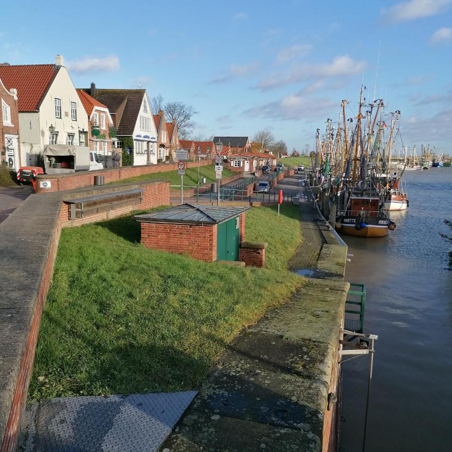Hotel Hohes Haus Greetsiel Exterior foto